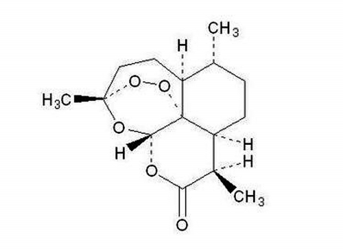青蒿素化学结构图