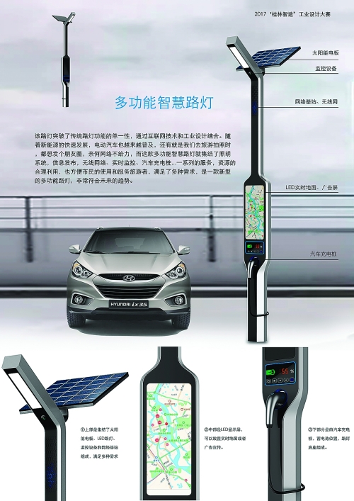 第二届桂林“绿色智造”工业设计大赛作品评审结果公示名单