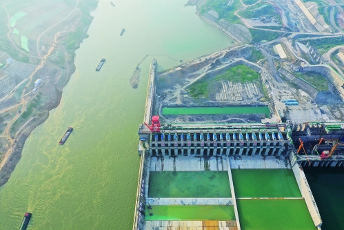 广西大藤峡水利枢纽工程建设稳步推进