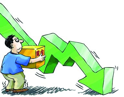 金价连续下跌中国消费者淘金更理性 - 桂林晚报