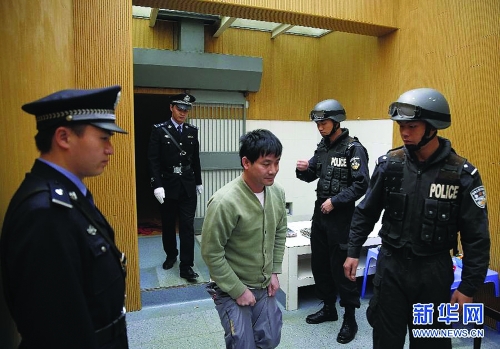 今年3月1日,湄公河"10·5"案主犯糯康被执行死刑,图为糯康在