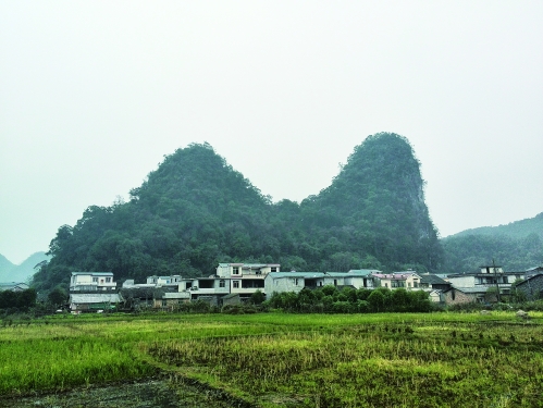 桂林羊角山图片